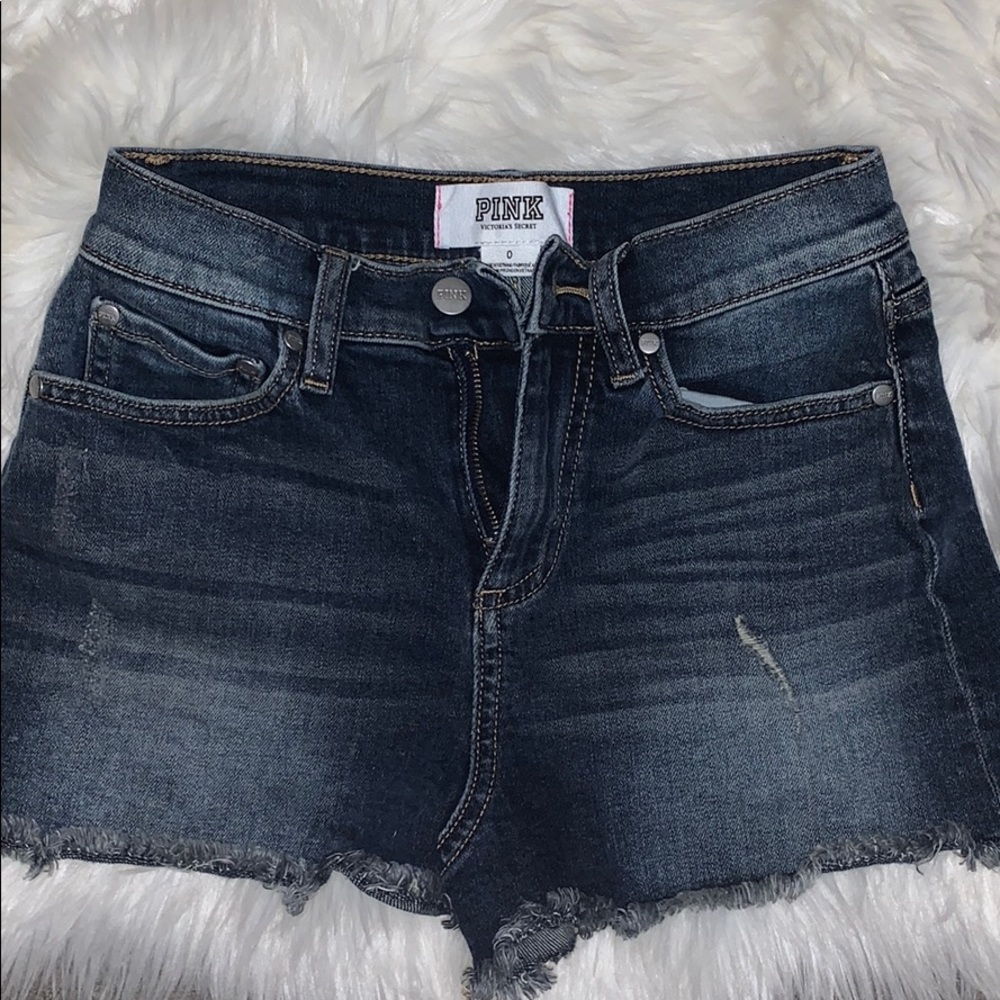 2 PINK Jean shorts